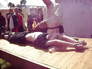 Horny კაცი jogging წ ...